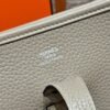 DDMode Hermes Evelyne CK81 Gris Tourerlle 29CM Clememce Leather Silver Hardware