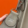 DDMode Hermes Evelyne CK81 Gris Tourerlle 29CM Clememce Leather Silver Hardware