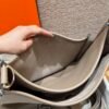 DDMode Hermes Evelyne CK81 Gris Tourerlle 29CM Clememce Leather Silver Hardware
