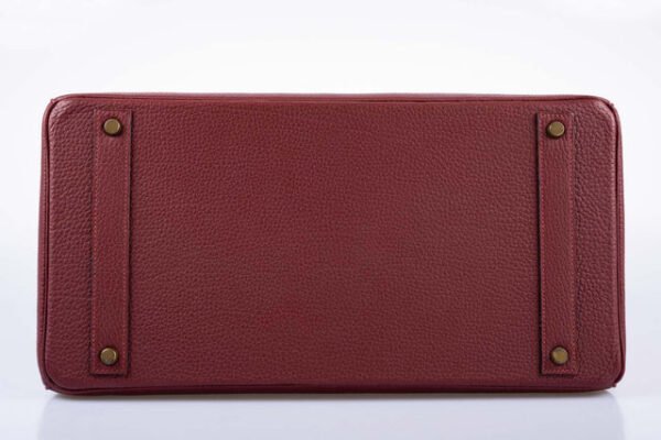 DDMode Birkin40CM Rouge H Vachette Fjord with Gold Hardware