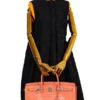 DDMode Hermes Birkin40CM Sanguine Matte Alligator Palladium Hardware