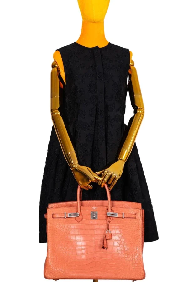 DDMode Hermes Birkin40CM Sanguine Matte Alligator Palladium Hardware