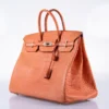 DDMode Hermes Birkin40CM Sanguine Matte Alligator Palladium Hardware