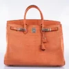 DDMode Hermes Birkin40CM Sanguine Matte Alligator Palladium Hardware