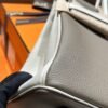 DDMode 18 Etoupe / 10 Craie Togo Leather Birkin 25CM Brush GHW