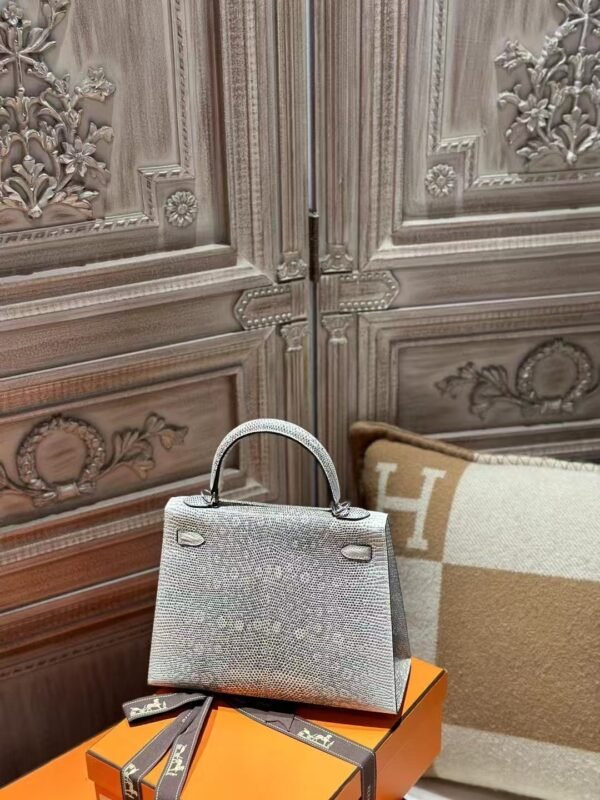 DDMode 1B Ombre Lizard Leather Kelly Sellier 25CM PHW