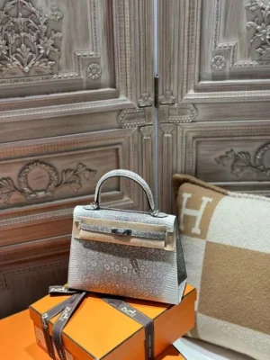 DDMode 1B Ombre Lizard Leather Kelly Sellier 25CM PHW
