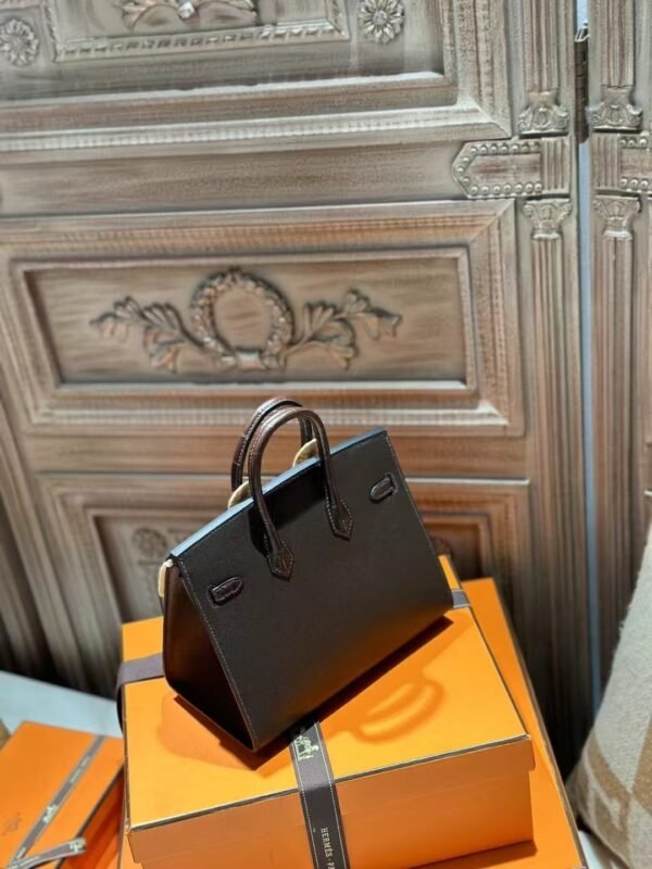 DDMode 2025 New Birkin Faubourg 20CM Matte Crocodile / Calf Leather 0G Rouge Sellier PHW