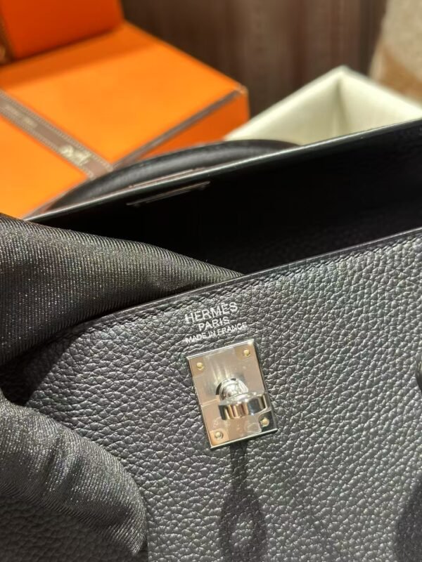 DDMode Bag CK89 Noir Togo Leather Kelly 28CM PHW