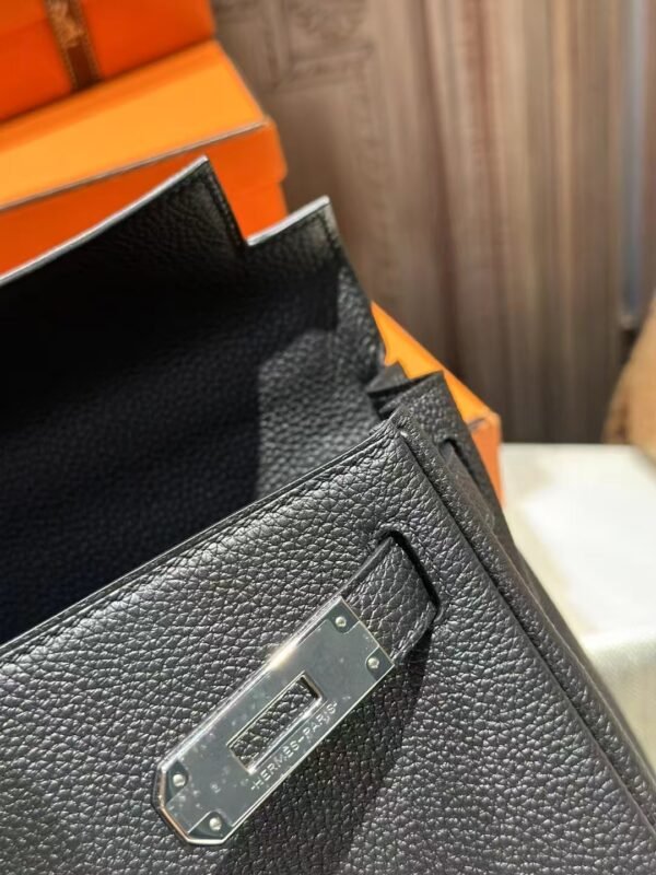 DDMode Bag CK89 Noir Togo Leather Kelly 28CM PHW