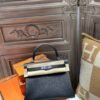 DDMode Bag CK89 Noir Togo Leather Kelly 28CM PHW