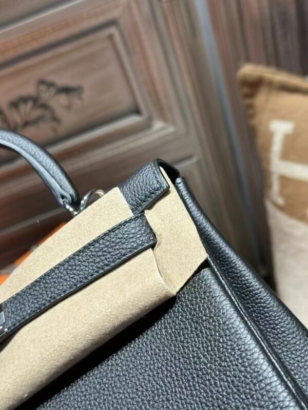 DDMode Bag CK89 Noir Togo Leather Kelly 28CM PHW