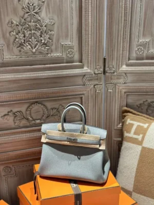 DDMode Bag Price P0 Gris Pantin Togo Leather Birkin 25CM PHW