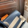 DDMode Birkin 25CM CK85 Ardoise Calf Leather / Beige Canvas PHW
