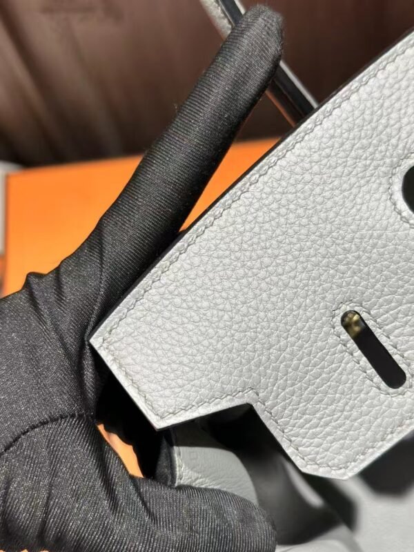 DDMode Birkin 25CM Togo Leather 2025 New Color P0 Gris Pantin GHW