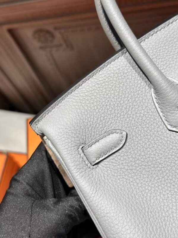 DDMode Birkin 25CM Togo Leather 2025 New Color P0 Gris Pantin GHW