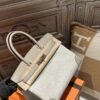 DDMode Birkin 30CM 81 Gris Tourterelle Togo / Beige Canvas Rose GHW