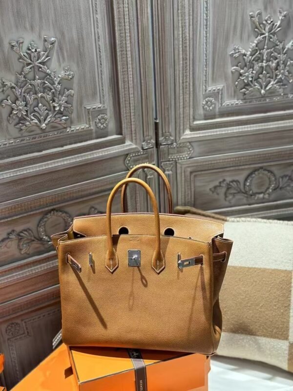 DDMode Birkin 35CM CC37 Gold Faubourg Barenia PHW