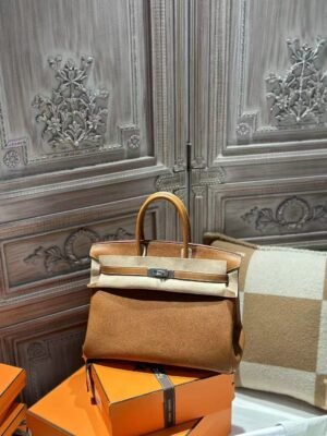DDMode Birkin 35CM CC37 Gold Faubourg Barenia PHW