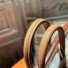 DDMode Birkin Cargo 25CM 37 Gold Calf Leather / White Canvas PHW