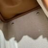 DDMode Birkin Cargo 25CM 37 Gold Calf Leather / White Canvas PHW