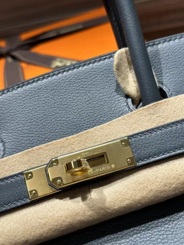 DDMode Birkin Shoulder 29CM Evercolor Leather CC85 Ardoise GHW