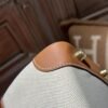 DDMode Birkin Toile 25CM CK37 Gold Calf Leather / Canvas GHW