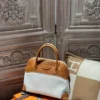 DDMode Bolide 31CM Barenia Leather CK37 Gold / Beige Canvas PHW