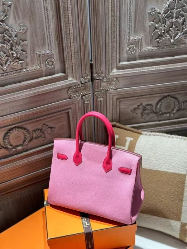 DDMode Chevre Leather Birkin 30CM 5P Pink / I6 Rose Extreme Brush GHW