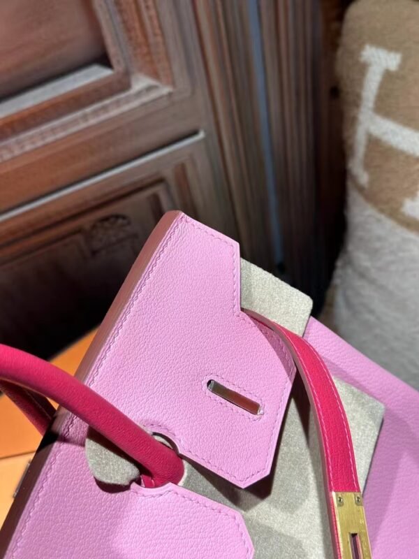 DDMode Chevre Leather Birkin 30CM 5P Pink / I6 Rose Extreme Brush GHW