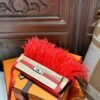 DDMode Chevre Leather Kelly Elan Feather S3 Rouge De Coeur PHW