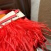 DDMode Chevre Leather Kelly Elan Feather S3 Rouge De Coeur PHW