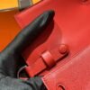 DDMode Chevre Leather Kelly Elan Feather S3 Rouge De Coeur PHW