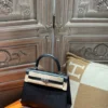 DDMode Chevre Leather Kelly Sellier 25CM CK89 Noir PHW