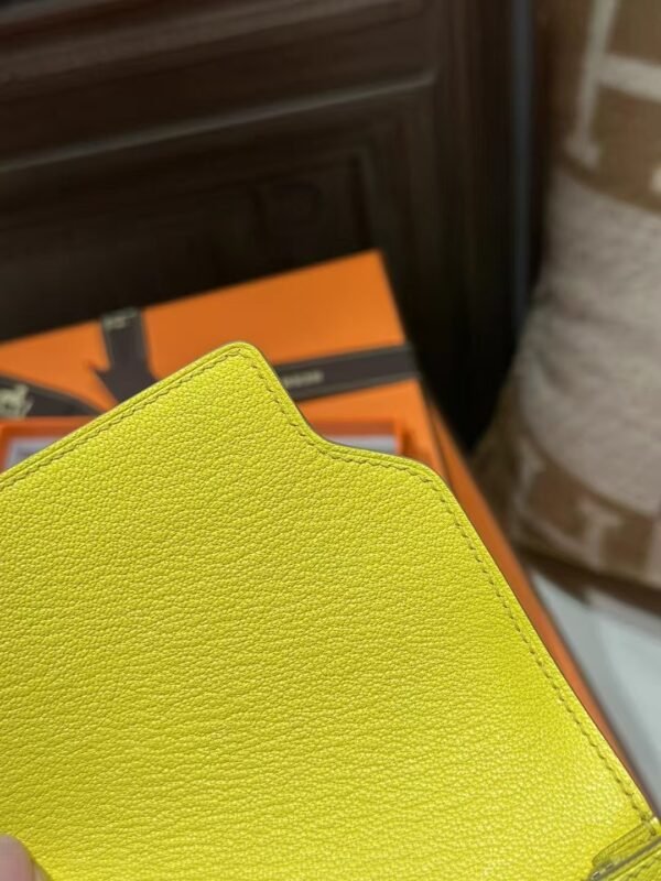 DDMode Chevre Leather Roulis Slim 0Y Lemoncello PHW