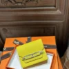 DDMode Chevre Leather Roulis Slim 0Y Lemoncello PHW