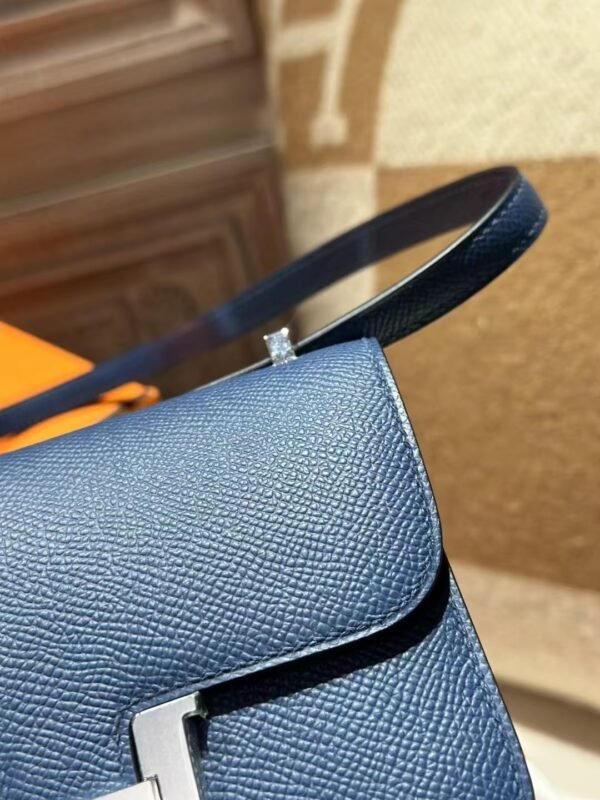 DDMode Constance Micro 14CM 2025 New Color P5 Blue Tie Epsom PHW