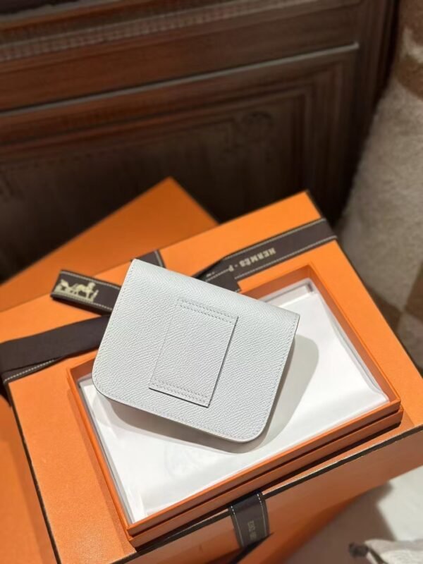 DDMode Constance Slim Epsom Leather M4 Gris Pale PHW