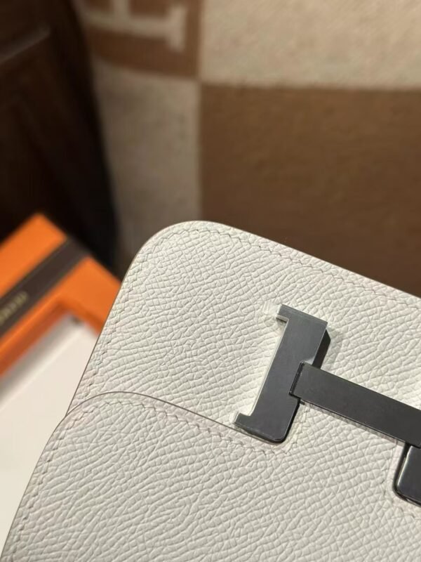 DDMode Constance Slim Epsom Leather M4 Gris Pale PHW