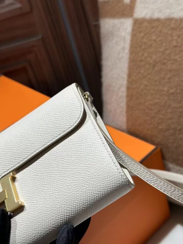 DDMode Constance To Go Wallet Epsom Leather CC10 Craie GHW