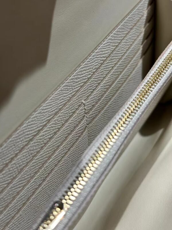 DDMode Constance To Go Wallet Epsom Leather CC10 Craie GHW