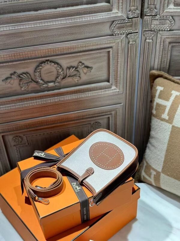 DDMode Evelyne Mini 17CM CK37 Gold TC / Beige Canvas PHW