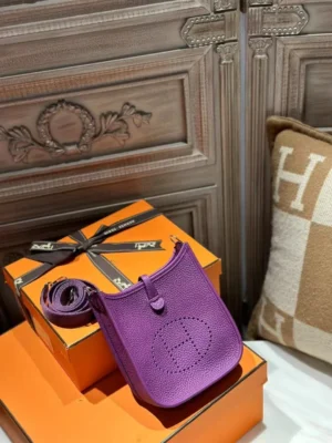 DDMode Evelyne Mini 17CM TC Leather P9 Anemone UAE Dubai PHW