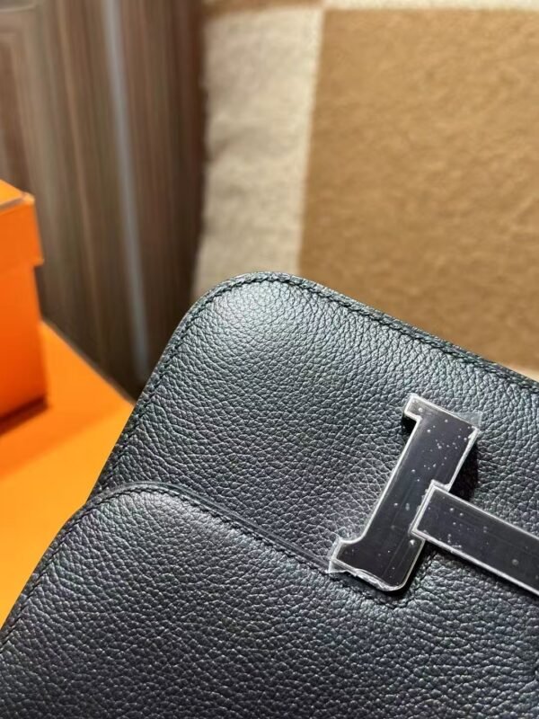 DDMode Evercolor Leather 89 Noir Constance 19CM Enamel Buckle
