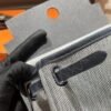 DDMode Herbag Mini 20CM H0 Gris Misty Canvas / Calf Leather PHW