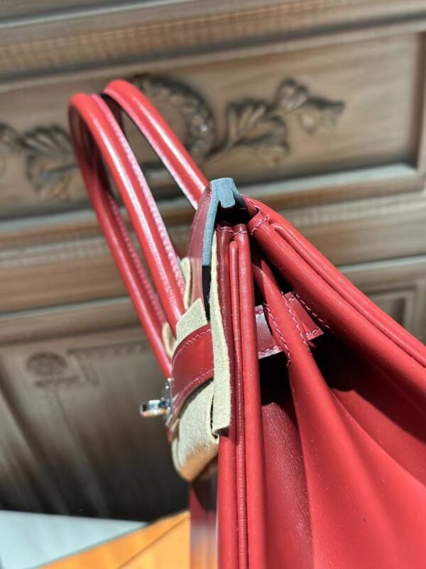 DDMode Hermes CK55 Rouge H Box Leather Birkin 30CM PHW