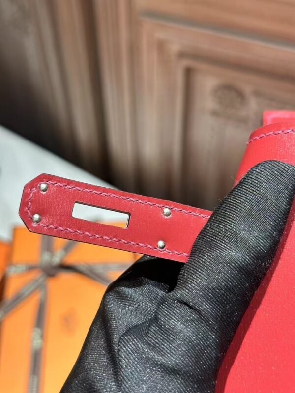 DDMode Hermes CK55 Rouge H Box Leather Birkin 30CM PHW