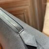 DDMode Hermes Epsom Leather Bolide 25CM H0 Gris Misty / 9R Lime PHW