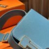 DDMode Hermes Geta 20CM D2 Blue Jean Chevre Leather GHW Hardware