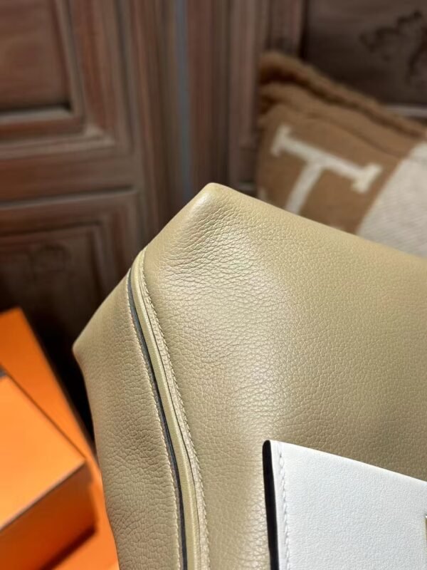 DDMode Hermes Kelly 2424 Mini Evercolor 8Q Beige Marfa / M4 Gris Pale GHW